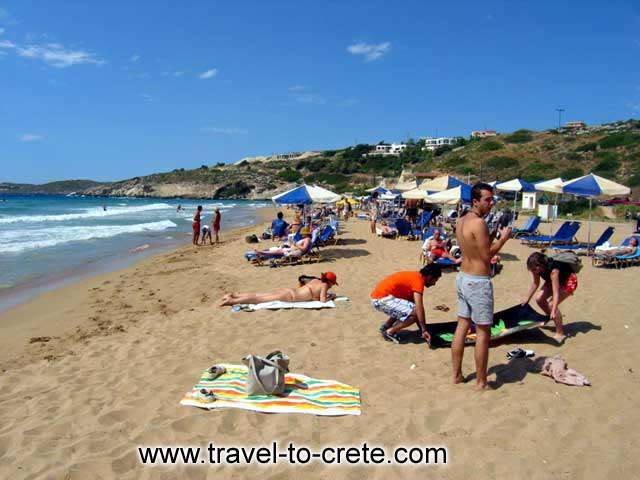 Kalathas - The beach of Kalathas