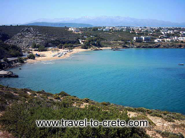 AKROTIRI STAVROS - The bay of Stavros