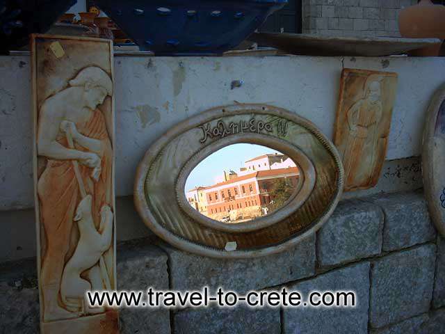 CHANIA TOWN - A Cretan kalimera (goodmorning) mirror