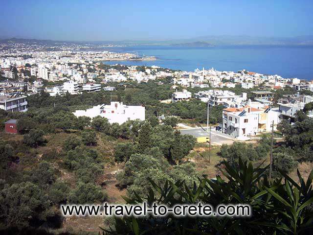 CHANIA TOWN - View of Chania town from above