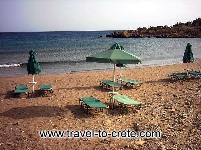 KOUDOURAS - The beach at sunset