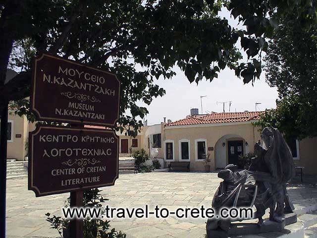 KAZANTZAKIS MUSEUM - The Kazantzakis Museum is situated in Varvaroi, approximately 20 km. to the south of Herakleion.