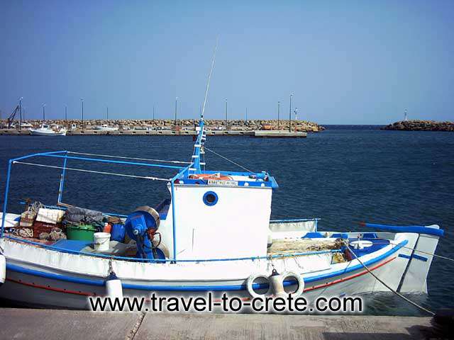 PALEOHORA - The small fishing port of Paleohora