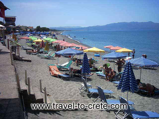 PLATANIAS - The beach of Platanias