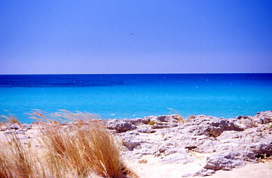 Falassarna - Falassarna beach near Chania town,Crete island.