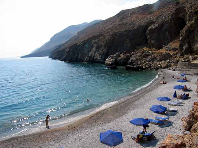 THE BEACH OF  SFAKIA HORA - 