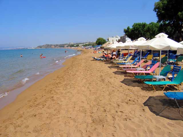 KATO STALOS - The beach of Kato Stalos in Agia Marina - Hania