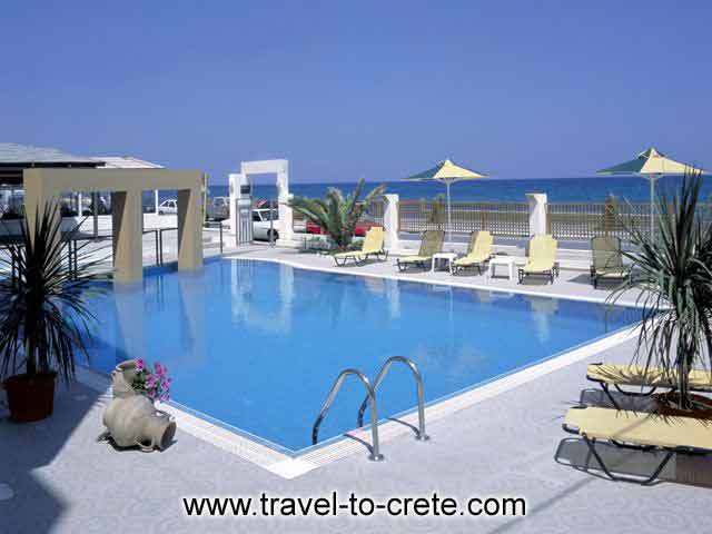 The swimming pool of Olympic II Hotel - Holiday apartments