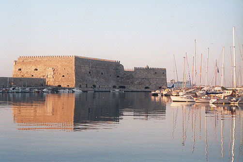 The Castle Koules on Heraklion - Crete