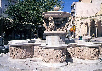 The Lions square on Heraklion - Crete