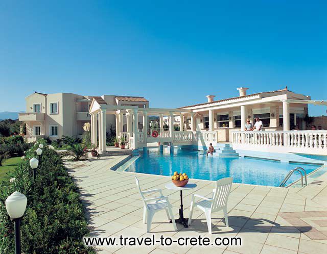 The swimming pool of Caretta beach Hotel