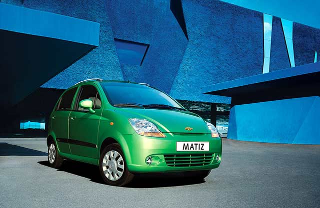 Chevrolet Matiz - 1000cc - A/C - 5 Doors CLICK TO ENLARGE