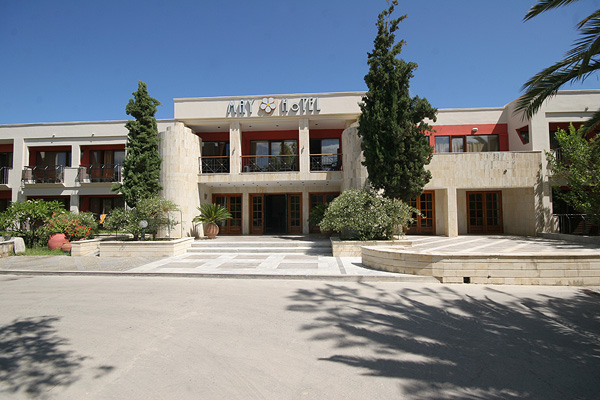 The pool of May beach Hotel