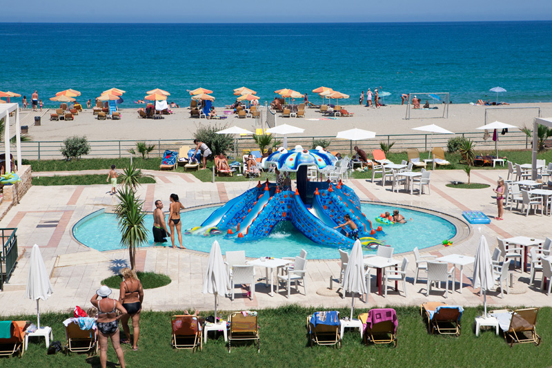 The swimming pool of Dimitrios Village CLICK TO ENLARGE