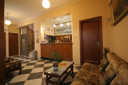 The teracce of Mirabello Hotel