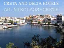 Creta and Delta Hotels in Agios Nikolaos - Crete