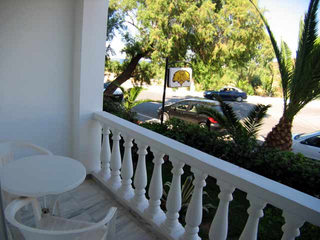 The balcony of the Apartment