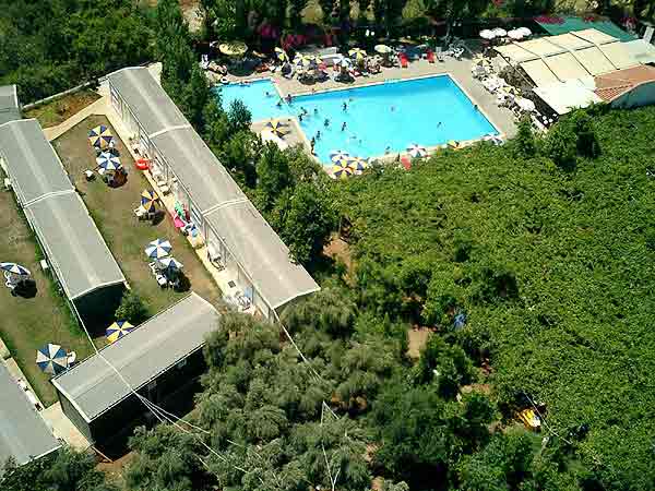 Aerial photo of Camping Hania - Ag. Apostoli - Crete