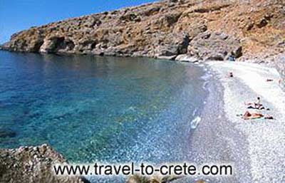 The wonderful Iligas sandy beach in front of  Iligas Pension