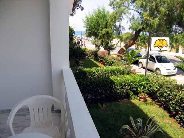 The balcony of the Apartment