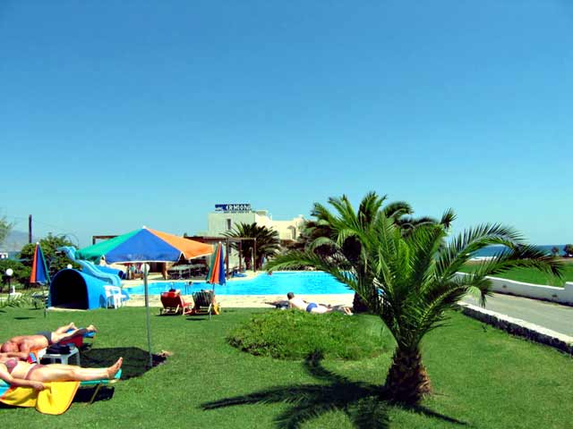 The swimming pool of Ermioni beach Hotel