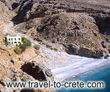 Ilingas Pension in the Iligas gorge  at Sfakia - Crete