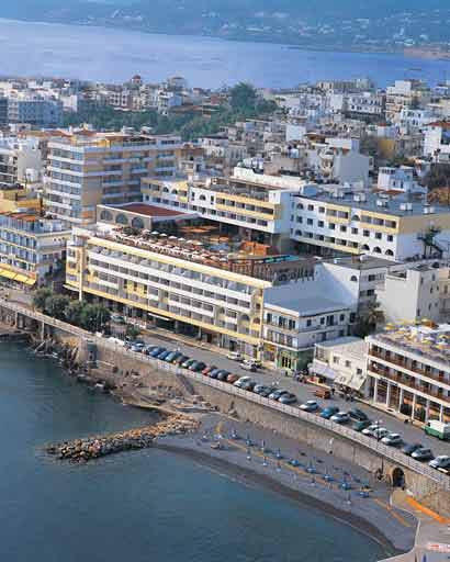 Hermes Hotel aerial photo