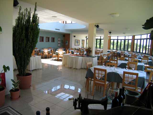 The restaurant of Silver Beach Hotel