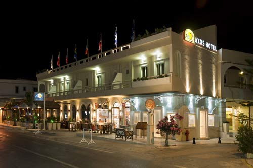 The Axos Hotel in Platanes in Rethymno