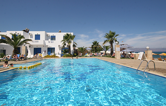 The swimming pool of Marina sands Hotel - Agia marina - Hania - Crete