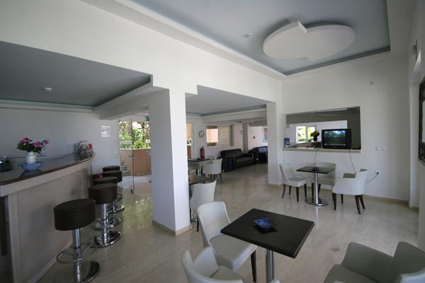 The apartment of Phaedra Suites Hotel with sea view balcony